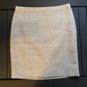 Ann Taylor‎ Loft black and white pencil skirt size 8